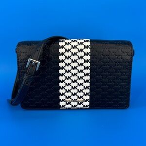 Michael Kors Jet Set Medium Embossed Flap Crossbody Bag